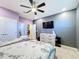 Paris themed bedroom with ensuite bathroom at 2477 Shanti Dr, Kissimmee, FL 34746