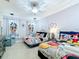 Mickey and Minnie Mouse themed bedroom with two twin beds at 2477 Shanti Dr, Kissimmee, FL 34746