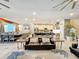 Open concept living area with comfortable seating at 2477 Shanti Dr, Kissimmee, FL 34746