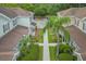Aerial view showcasing community layout and landscaping at 5368 Diplomat Ct # 104, Kissimmee, FL 34746