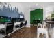 Modern computer lab with multiple workstations and comfortable seating at 5368 Diplomat Ct # 104, Kissimmee, FL 34746