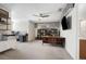 Home office with ample workspace and plenty of storage at 698 Mt Pleasant Dr, Ocoee, FL 34761