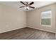 Unfurnished bedroom with ceiling fan and window at 149 Springberry Ct, Daytona Beach, FL 32124