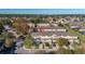 Aerial view showing the location of the townhome in a neighborhood at 2361 Silver Palm Dr, Kissimmee, FL 34747