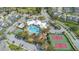 Community pool, playground, tennis and basketball courts at 2361 Silver Palm Dr, Kissimmee, FL 34747