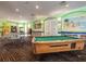 Game room with pool table and ping pong at 2361 Silver Palm Dr, Kissimmee, FL 34747