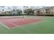 Two lighted tennis courts at 2361 Silver Palm Dr, Kissimmee, FL 34747