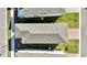 Aerial view of house roof and backyard at 4704 Homestead Trl, St Cloud, FL 34772