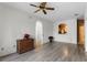 Spacious living room with hardwood floors at 7135 Yacht Basin Ave # 237, Orlando, FL 32835