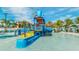 Community water park with water slides and play features at 8939 Coconut Breeze Dr, Kissimmee, FL 34747