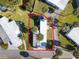 Aerial view of property showing home and lot size at 153 Bywoods Dr, Eustis, FL 32726