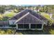 House exterior and backyard aerial view at 2441 Derby Dr, Deltona, FL 32738