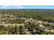 Wide aerial view showing the property's location in a residential area near green spaces at 2441 Derby Dr, Deltona, FL 32738