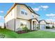 Two-story home with attractive landscaping and a modern facade at 2609 Mead Ave, St Cloud, FL 34771