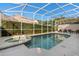 Private screened pool and spa at 404 Brunello Dr, Davenport, FL 33897