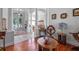 Open living area with hardwood floors and unique decor at 1178 Black Walnut Ct, Winter Springs, FL 32708