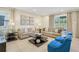 Spacious living room with comfortable seating and large windows at 471 Lasso Dr, Kissimmee, FL 34747