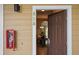 Inviting condo entrance with brown door at 608 Rum Run # 608, Davenport, FL 33897
