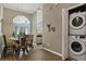 Convenient laundry closet with washer and dryer at 608 Rum Run # 608, Davenport, FL 33897