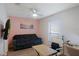 Cozy office space with a sofa and workspace at 7707 Country Pl, Winter Park, FL 32792