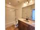 Updated bathroom with tub/shower and vanity at 1720 Crocker Ave, Orlando, FL 32806