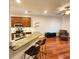 Kitchen with granite countertop and breakfast bar at 1720 Crocker Ave, Orlando, FL 32806