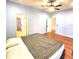 Bright bedroom with hardwood floors and access to bathroom at 1720 Crocker Ave, Orlando, FL 32806