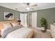 Cozy bedroom with a large closet and a calming color palette at 2410 Sanford Ave, Sanford, FL 32771