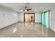 Spacious living room with an open floor plan and high ceilings at 2410 Sanford Ave, Sanford, FL 32771