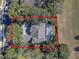 Aerial view of a house with a pool and landscaped yard at 2781 Tree Meadow Loop, Apopka, FL 32712