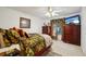 Spacious bedroom with a bed, dresser, and large window at 5417 Lake Margaret Dr # G, Orlando, FL 32812