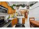 Efficient kitchen offering ample counter space and wood cabinets at 5417 Lake Margaret Dr # G, Orlando, FL 32812