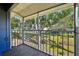 Screened porch with view of the community at 5417 Lake Margaret Dr # G, Orlando, FL 32812