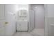 Clean bathroom with a shower and white vanity at 1044 Mosshart Ln, Orlando, FL 32825