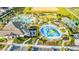 Resort-style pool with water slides and a clubhouse at 1146 Kingsbarn St, Davenport, FL 33896