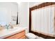 Clean bathroom with single sink and shower/tub combo at 14643 Tanja King Blvd, Orlando, FL 32828