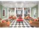 Community clubhouse with comfortable seating and a fireplace at 1054 Waterside Dr, Celebration, FL 34747