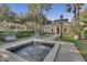 Serene fountain in front of community center building at 1054 Waterside Dr, Celebration, FL 34747
