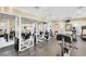 Fitness center featuring weight machines and cardio equipment at 1054 Waterside Dr, Celebration, FL 34747