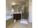 Spacious bathroom with soaking tub and shower at 912 Hire Cir, Ocoee, FL 34761
