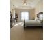 Bright and airy main bedroom with large windows and ample closet space at 912 Hire Cir, Ocoee, FL 34761