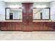 Elegant Primary bathroom with double vanity and granite countertops at 6245 Little Lake Sawyer Dr, Windermere, FL 34786