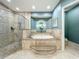 Primary bathroom with soaking tub and walk-in shower at 6245 Little Lake Sawyer Dr, Windermere, FL 34786