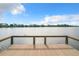 Spacious floating dock with serene lake views at 6245 Little Lake Sawyer Dr, Windermere, FL 34786