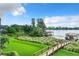 Lakefront property with private dock and boardwalk at 6245 Little Lake Sawyer Dr, Windermere, FL 34786