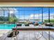 Enjoy lake views from this screened pool and spa area at 6245 Little Lake Sawyer Dr, Windermere, FL 34786