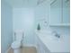 Clean bathroom with white vanity and toilet at 1250 Woodridge Ct, Altamonte Springs, FL 32714