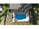 Aerial view showing house and inground pool at 1621 Puritan,, Winter Park, FL 32792