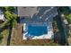 Aerial view showing home, pool, and backyard at 1621 Puritan,, Winter Park, FL 32792