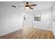 Spacious bedroom with hardwood floors and ceiling fan at 1621 Puritan,, Winter Park, FL 32792